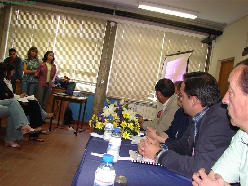 Palestra ambiental na Escola Bento da Cruz