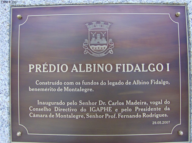 Inauguração do Prédio Albino Fidalgo I