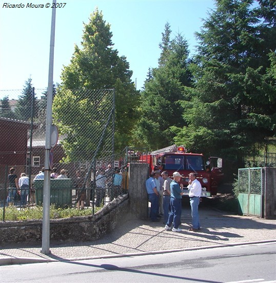 Incêndio na Escola EB2 Montalegre