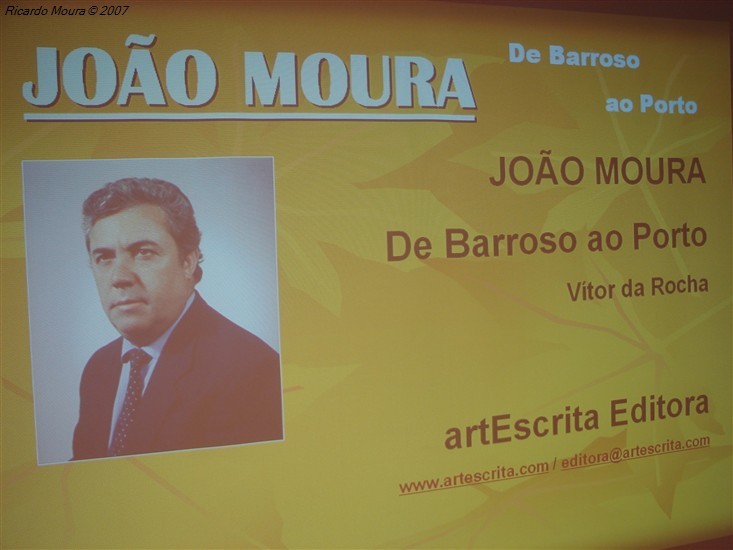 Livro "João Moura - De Barroso ao Porto" apresentado na Biblioteca Municipal