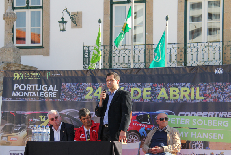 Apresentação do Mundial de Rallycross em Vila Real