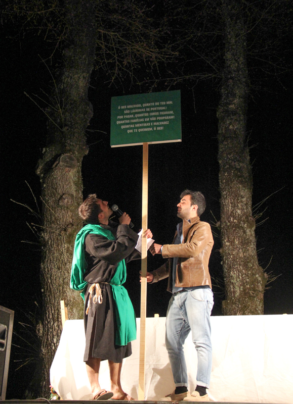 &quot;Queima do Judas&quot; 2015 em Montalegre