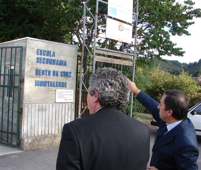 Valter Lemos inaugurou novas instalações da Escola Secundária Dr. Bento da Cruz