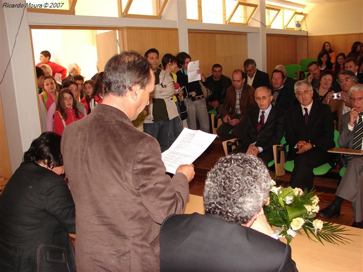 Valter Lemos inaugurou novas instalações da Escola Secundária Dr. Bento da Cruz