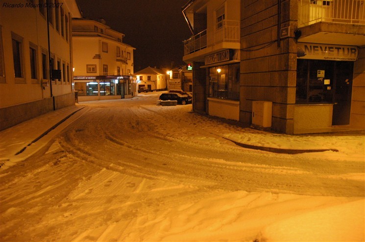 Neve em Montalegre