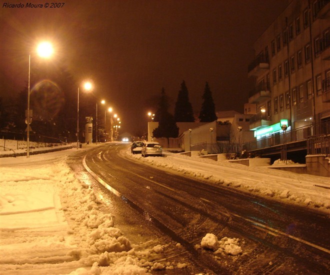 Neve em Montalegre