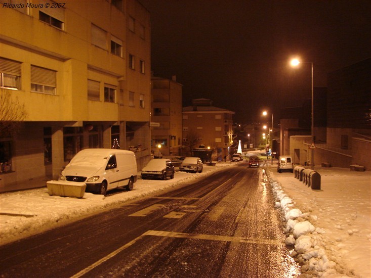 Neve em Montalegre