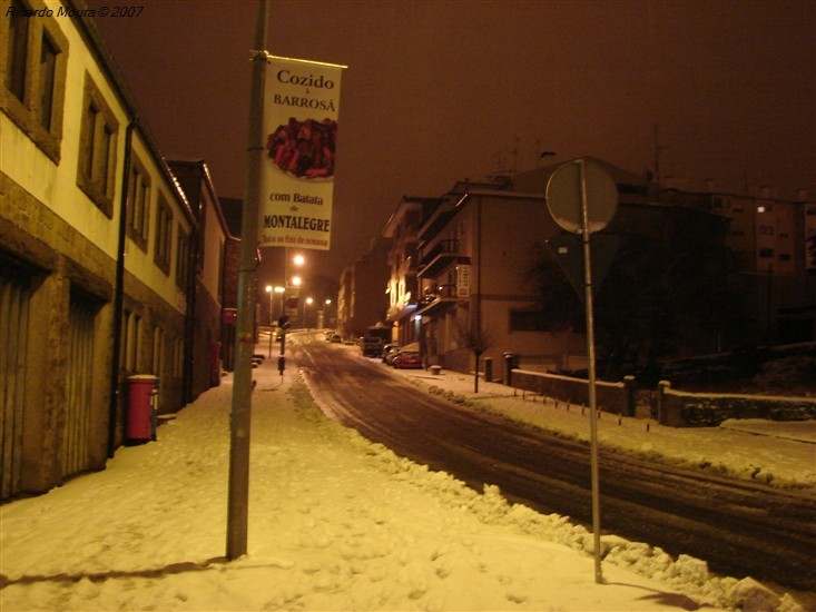 Neve em Montalegre