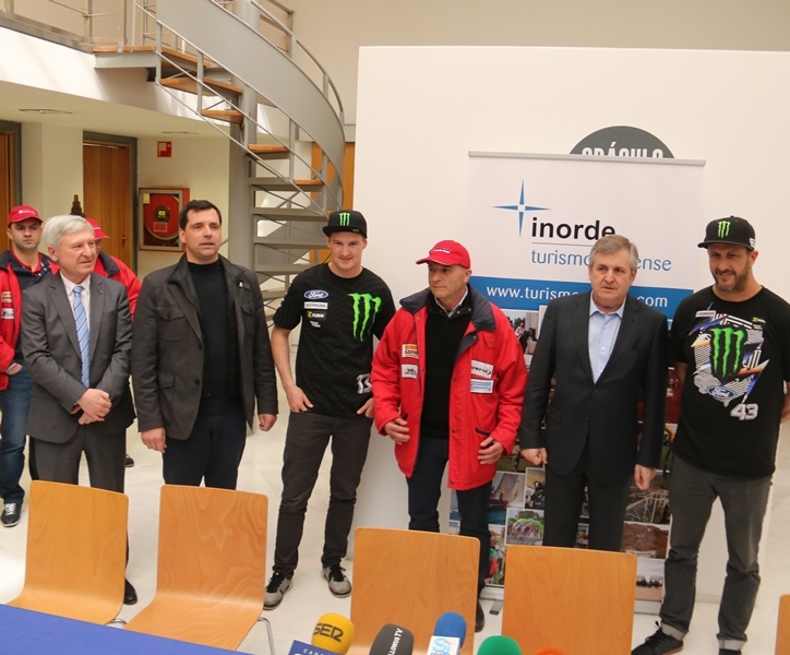 Prova do Mundial Rallycross apresentada em Ourense (Espanha)