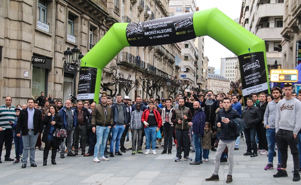 Prova do Mundial Rallycross apresentada em Ourense (Espanha)