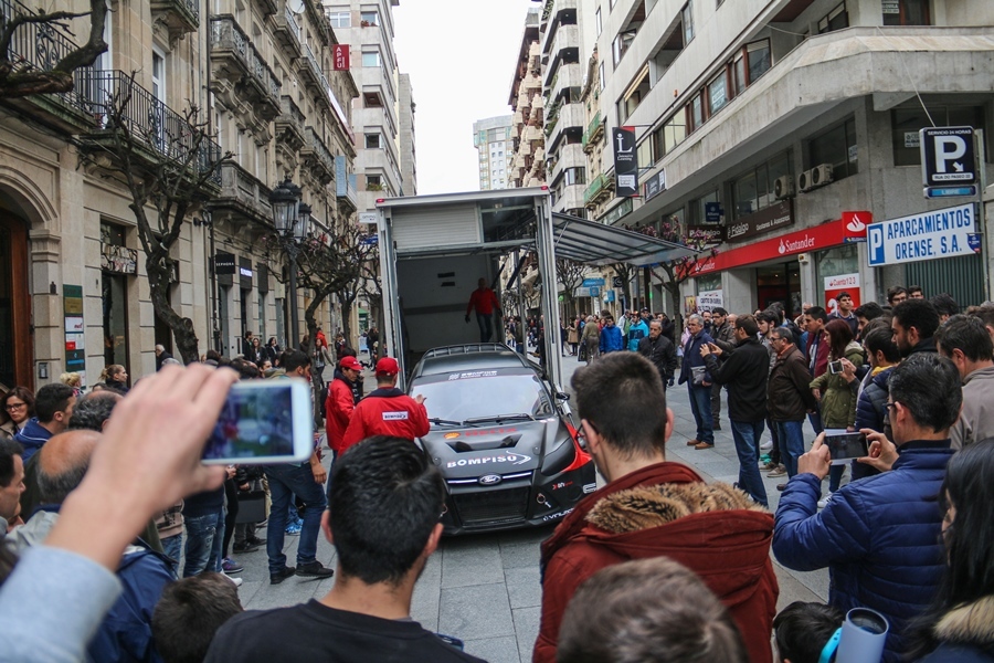 Prova do Mundial Rallycross apresentada em Ourense (Espanha)