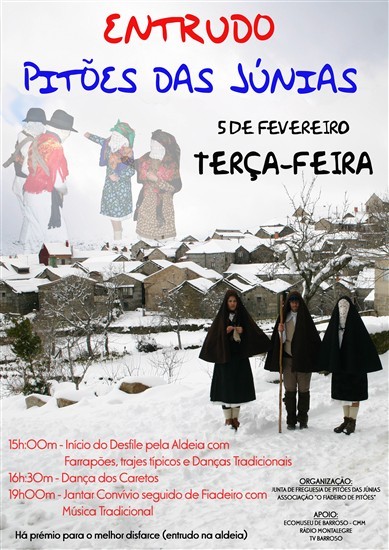 Entrudo 2008 em Pitões das Júnias
