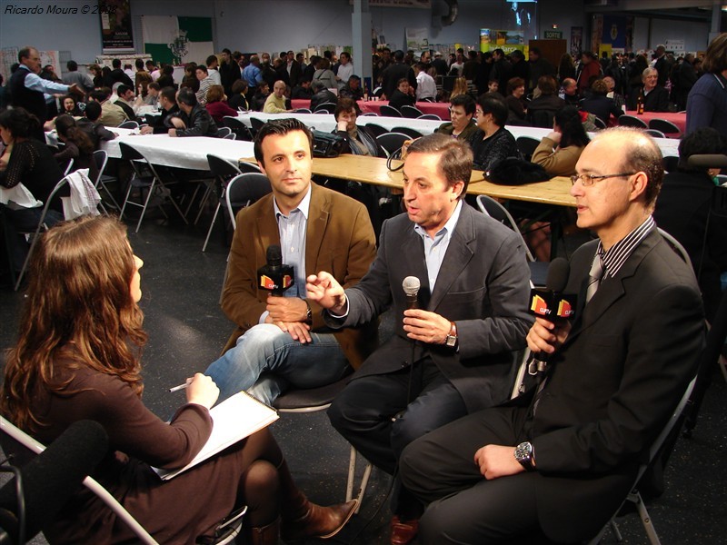Imprensa na Feira de Nanterre