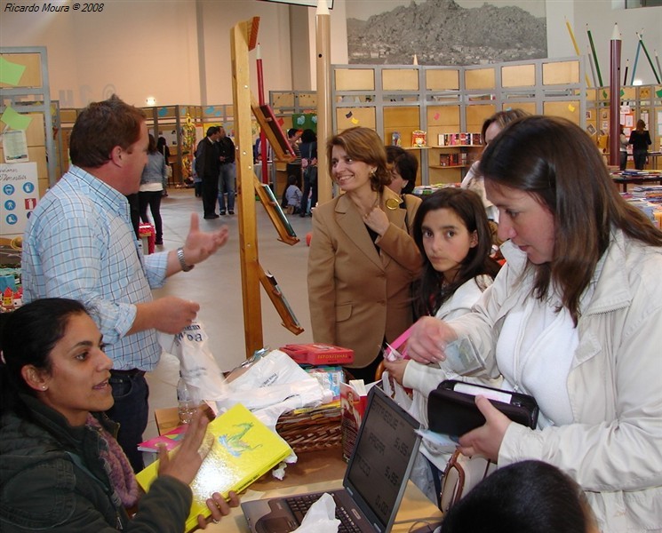 Isabel Alçada na Feira do Livro