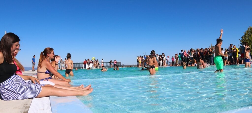Santo André | Piscina inaugurada