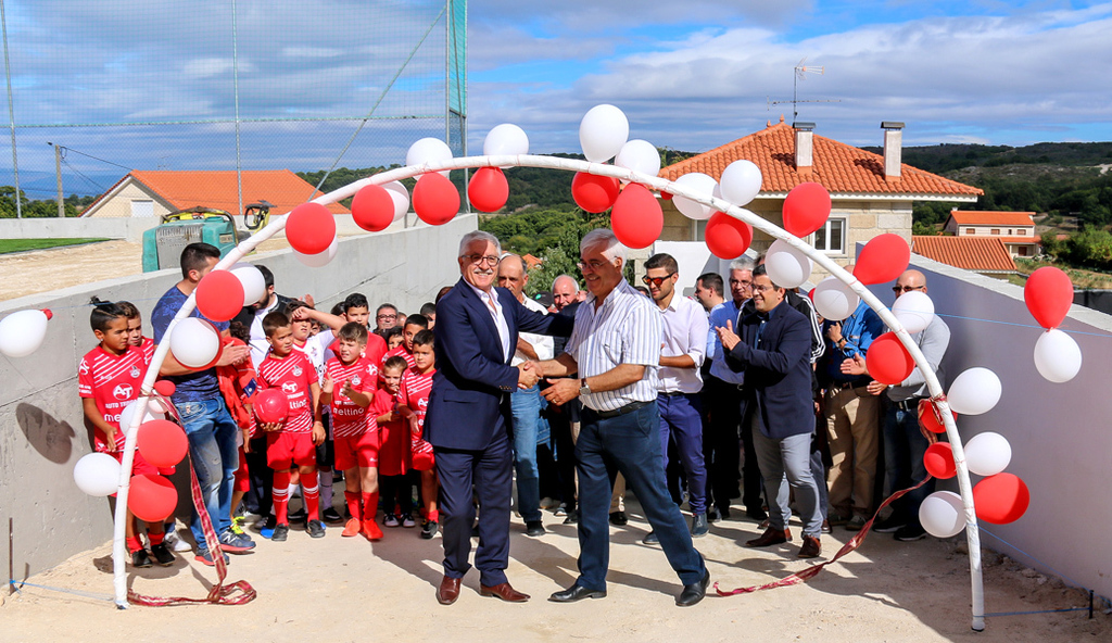 Inauguração do Estádio Municipal da Lage (Vilar de Perdizes)