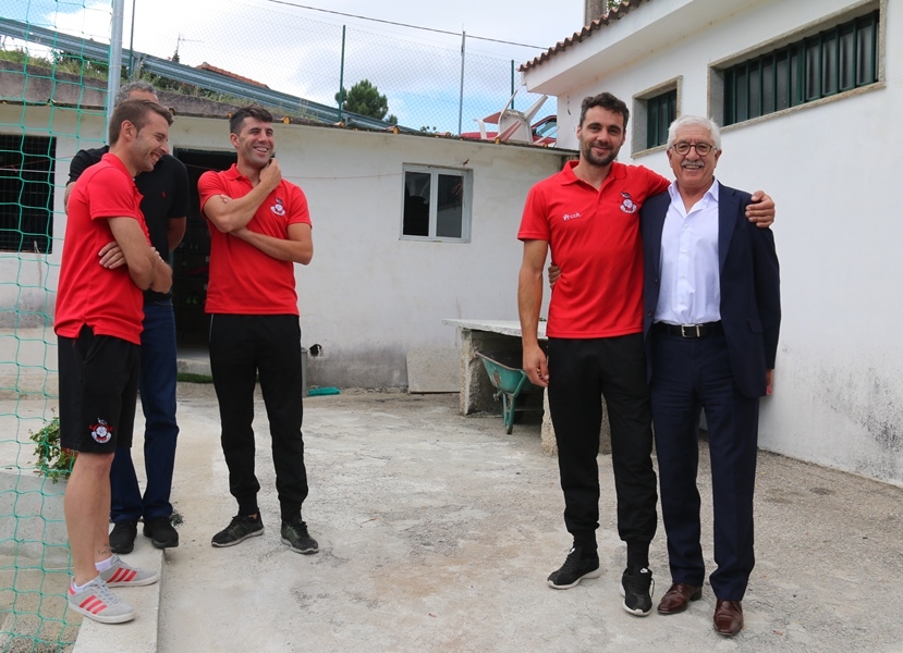 Inauguração do Estádio Municipal da Lage (Vilar de Perdizes)