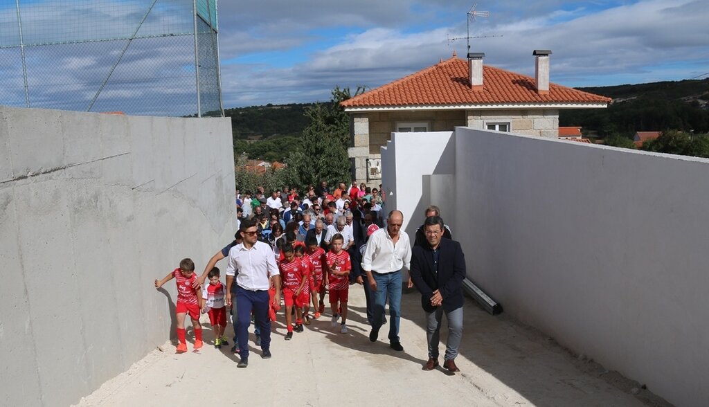 Inauguração do Estádio Municipal da Lage (Vilar de Perdizes)