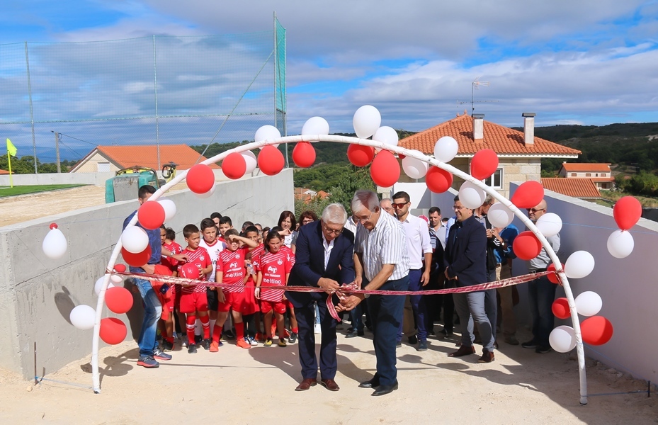 Inauguração do Estádio Municipal da Lage (Vilar de Perdizes)