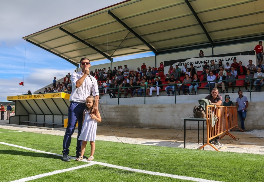 Inauguração do Estádio Municipal da Lage (Vilar de Perdizes)