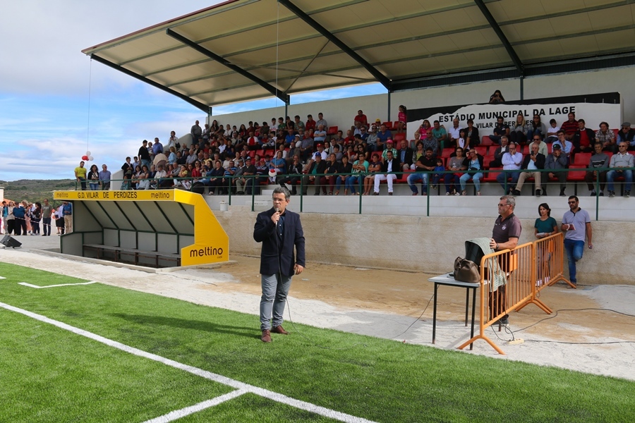 Inauguração do Estádio Municipal da Lage (Vilar de Perdizes)