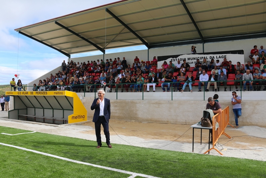 Inauguração do Estádio Municipal da Lage (Vilar de Perdizes)