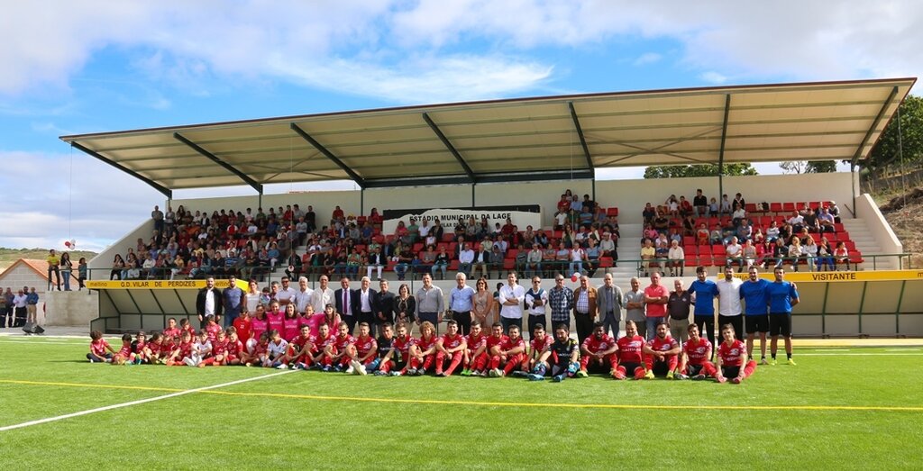 Inauguração do Estádio Municipal da Lage (Vilar de Perdizes)