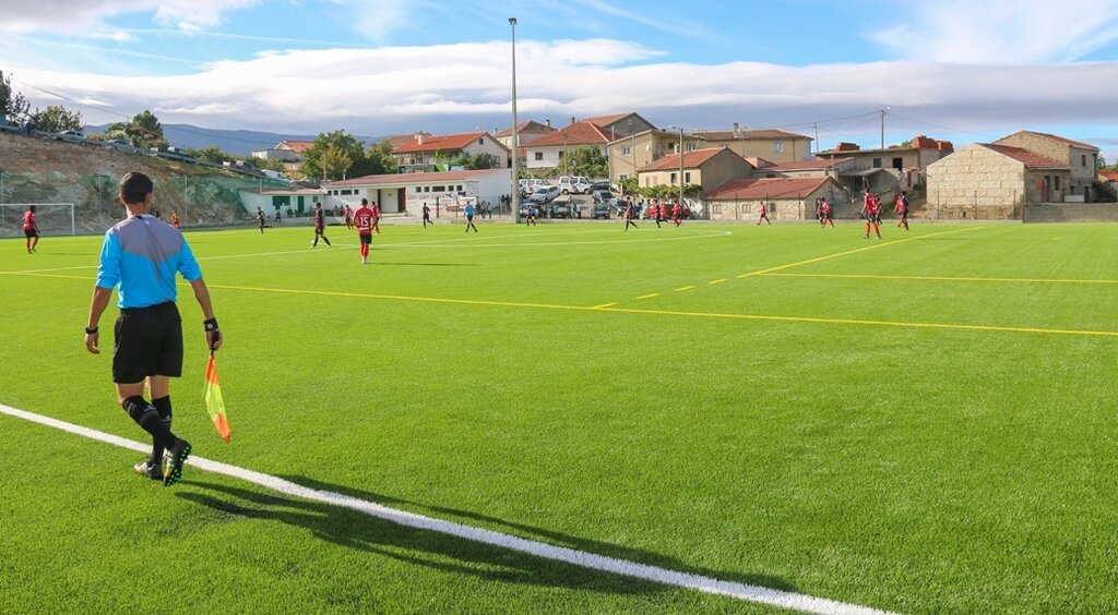 Inauguração do Estádio Municipal da Lage (Vilar de Perdizes)