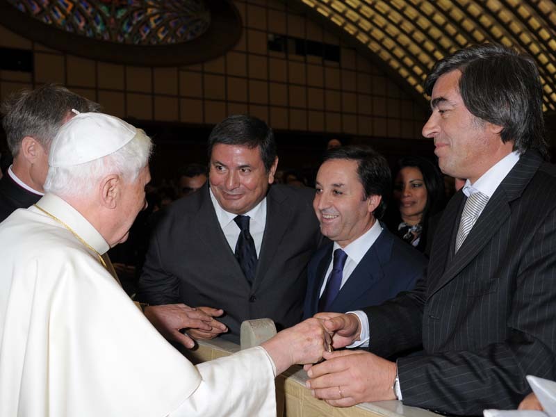 Benção do Papa para os Barrosões