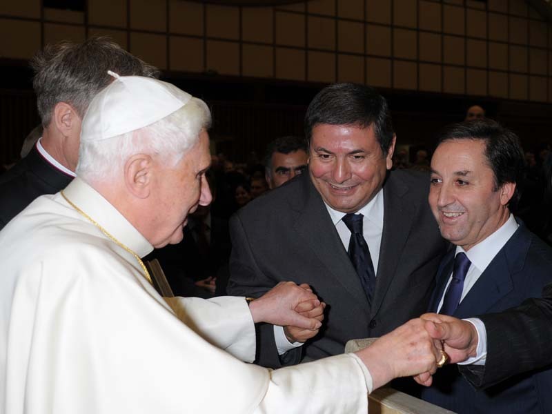 Benção do Papa para os Barrosões