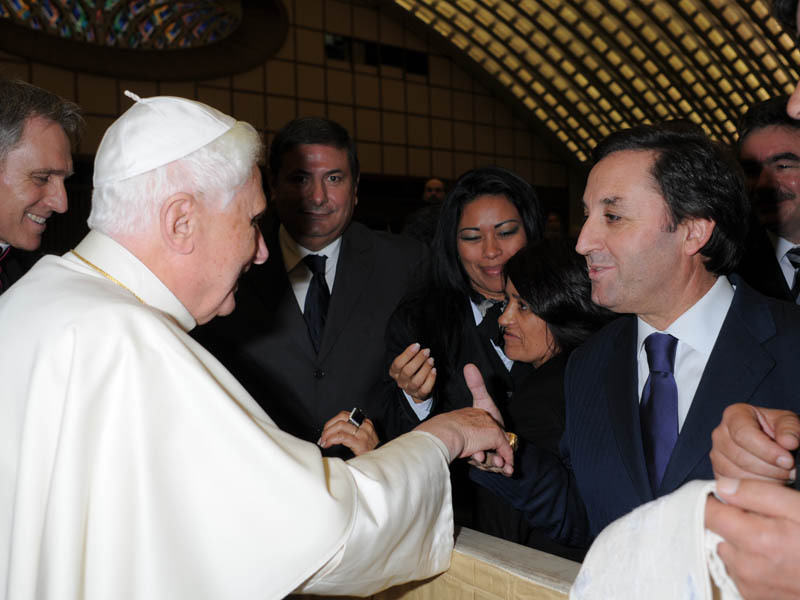 Benção do Papa para os Barrosões