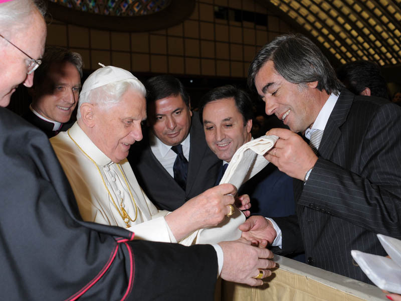 Benção do Papa para os Barrosões