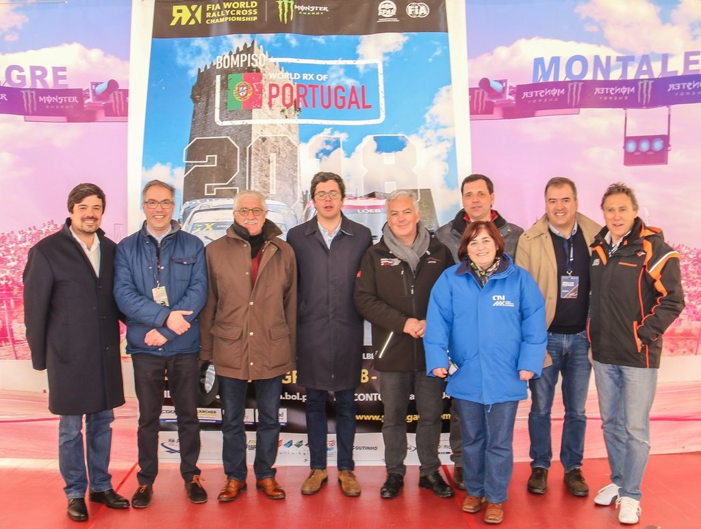 Montalegre (Mundial Rallycross 2018) Visita Secretario de Estado do Desporto