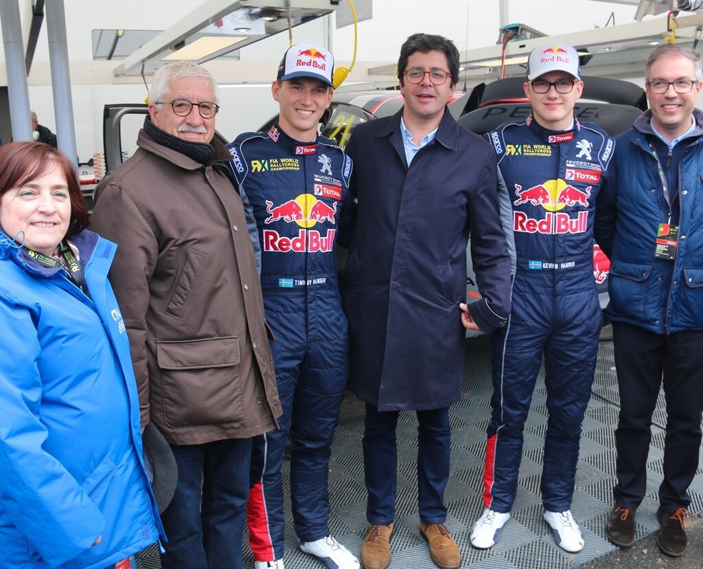 Montalegre (Mundial Rallycross 2018) Visita Secretario de Estado do Desporto