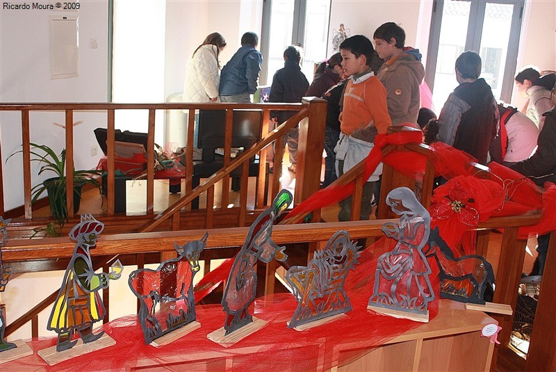 Presépios na Biblioteca Municipal