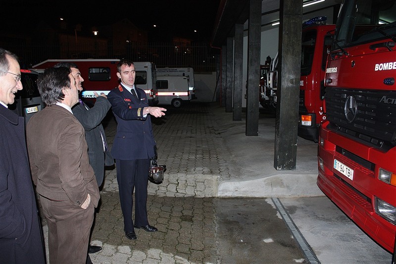 Secretário de Estado da Protecção Civíl visitou Bombeiros de Montalegre