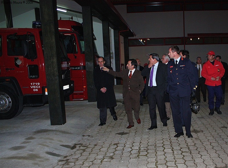 Secretário de Estado da Protecção Civíl visitou Bombeiros de Montalegre