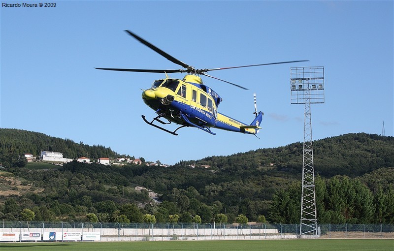 Acidente grave em Ladrugães