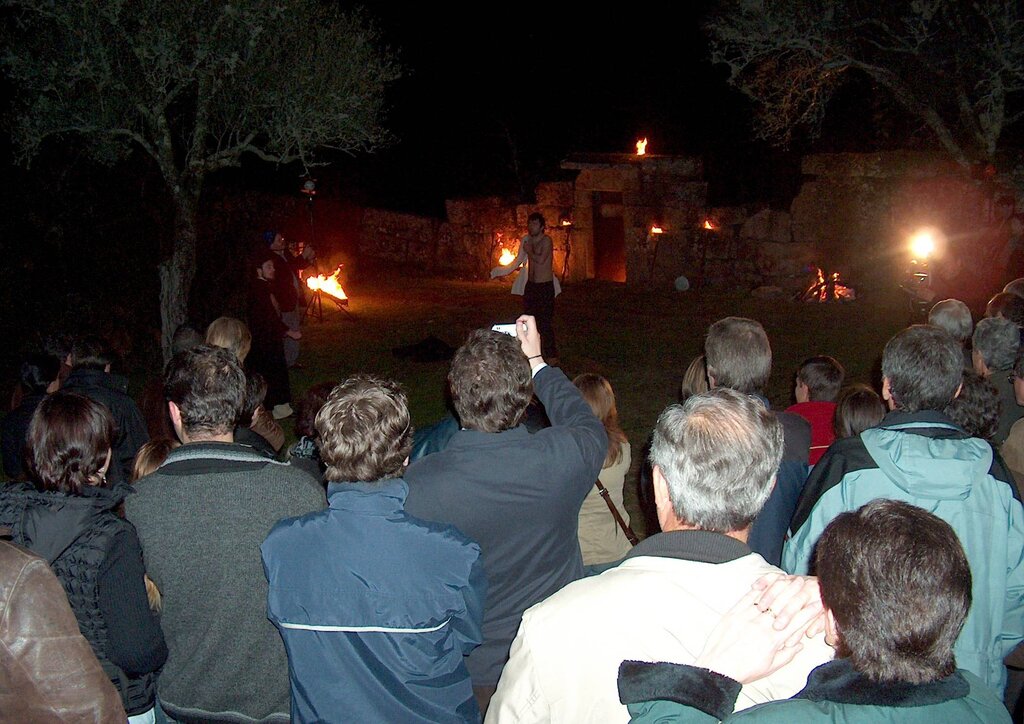 Espectacular noite de magia na festa da lenda da Ponte da Misarela