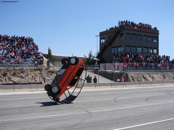 Espectáculo de Freestyle na Pista Automóvel de Montalegre