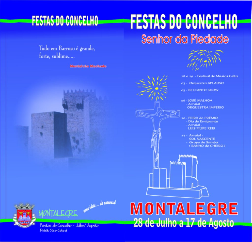 Cartaz das Festas Concelhias 2006