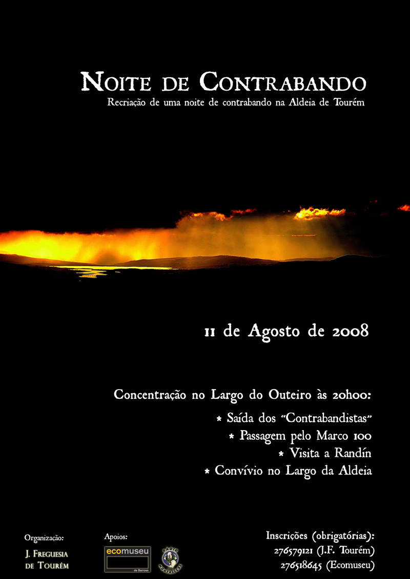 Noite de Contrabando em Tourém (HOJE)