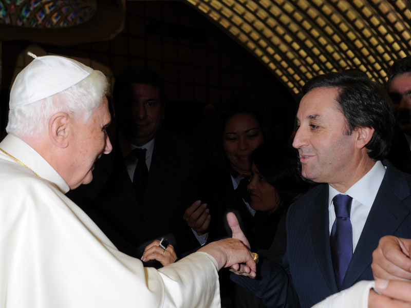 Benção do Papa para os Barrosões