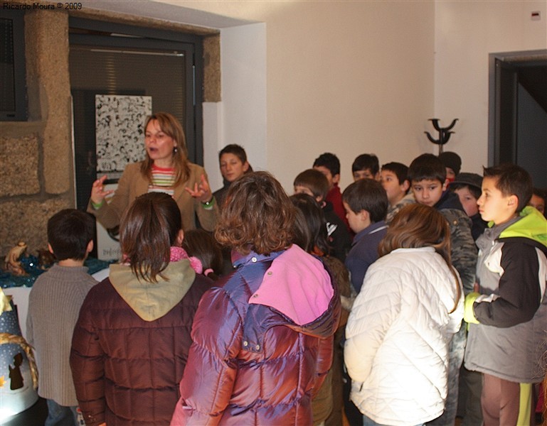 Presépios na Biblioteca Municipal