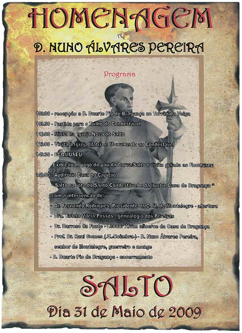 Homenagem a D. Nuno