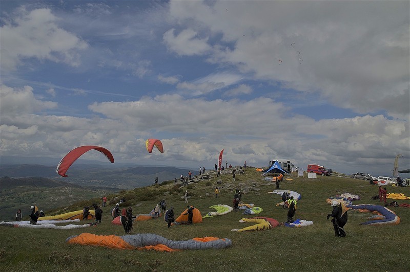 Open Internacional de Parapente de Montalegre decidido num segundo