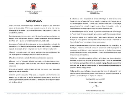 comunicado