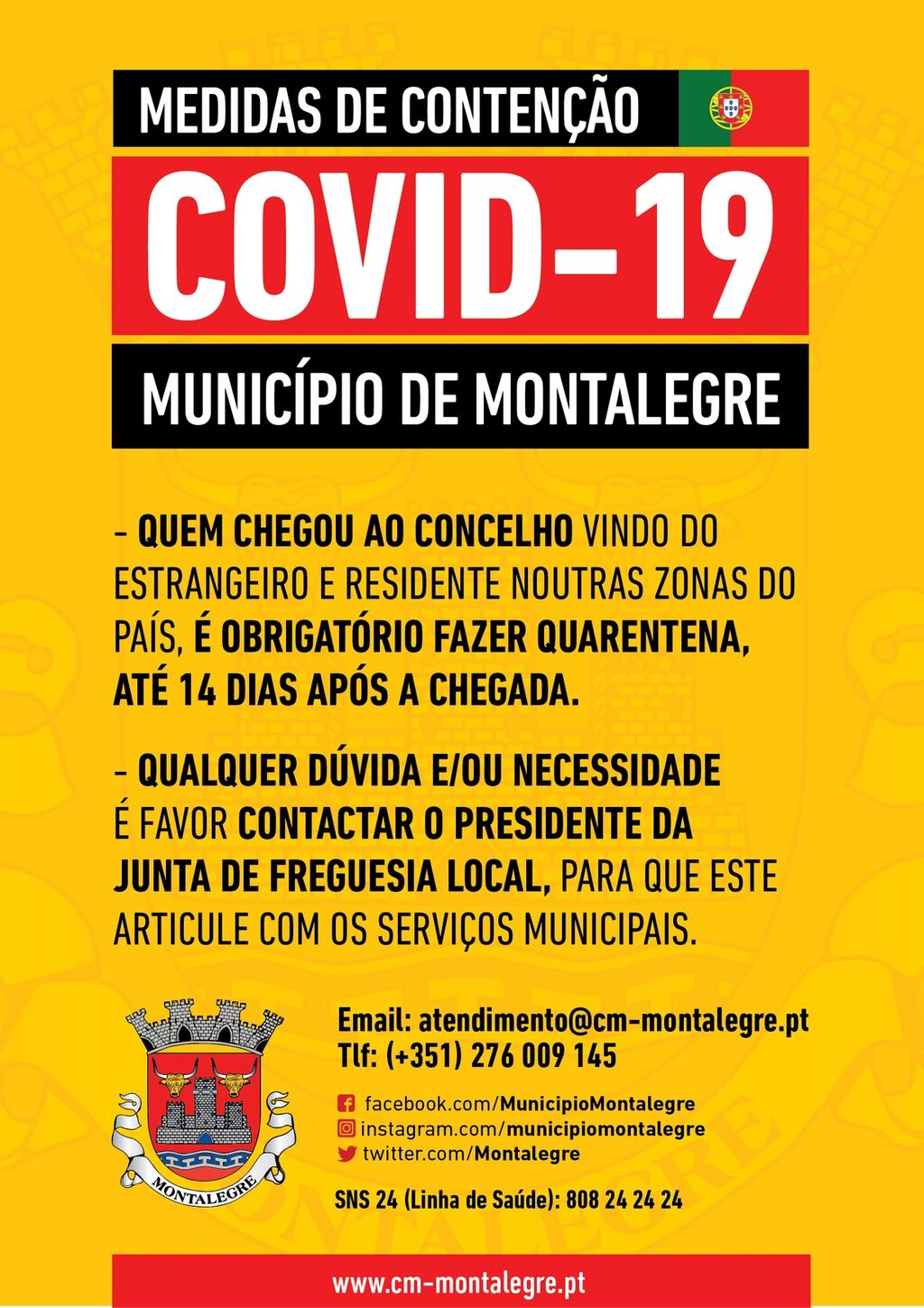 COVID-19 | Barrosões que regressam do estrangeiro e residentes noutras zonas do país