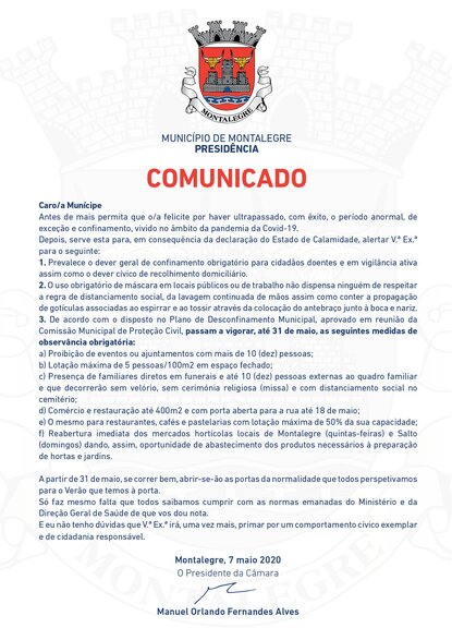 comunicado