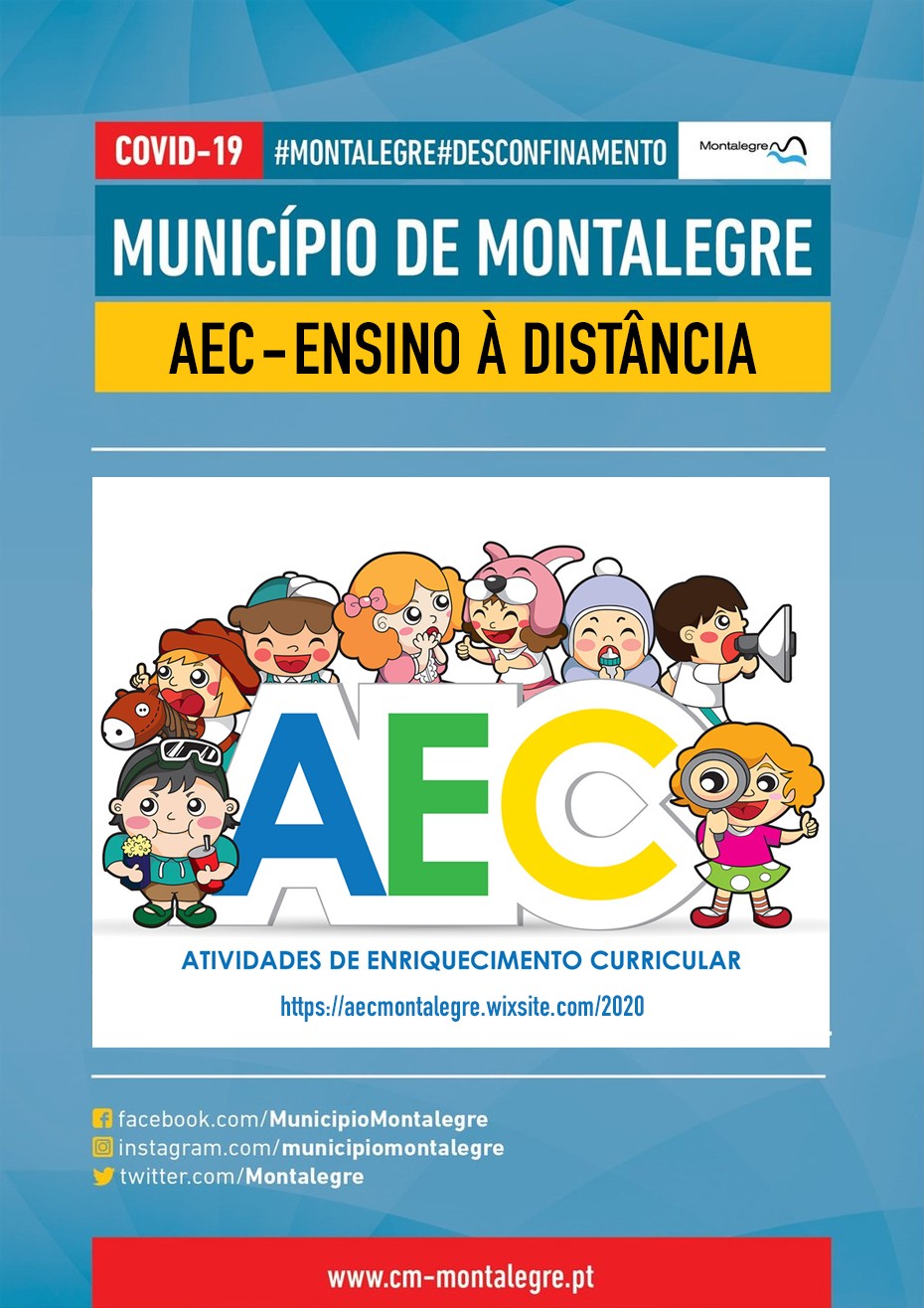 AEC à distância para o 1.º Ciclo Ensino Básico